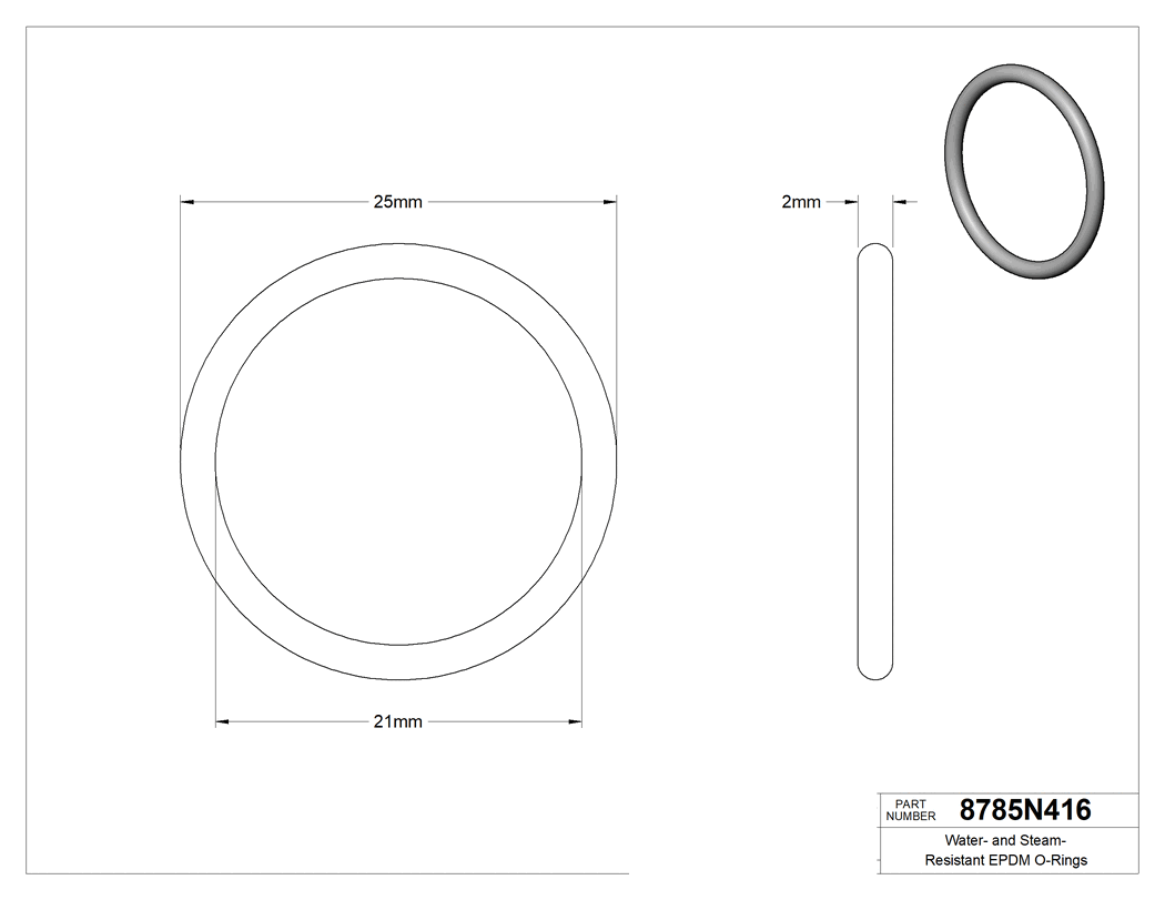Technical drawing - 8785N416